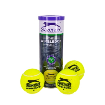 史莱辛格Slazenger网球 温网官方用球 训练比赛球铁罐3粒装 340916    TY.1277